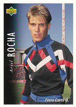 Ariel Rocha Ferro Carril Oeste 1995 Upper Deck Futbol Argentina #117